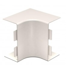 Крышка внутреннего угла кабельного канала WDK 60x130 мм (ПВХ,кремовый) (WDK HI60130CW)  6160344  OBO Bettermann