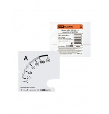Шкала Ш96 100/5А-1,5 (для А96 Х/5А)  SQ1102-2012  TDM