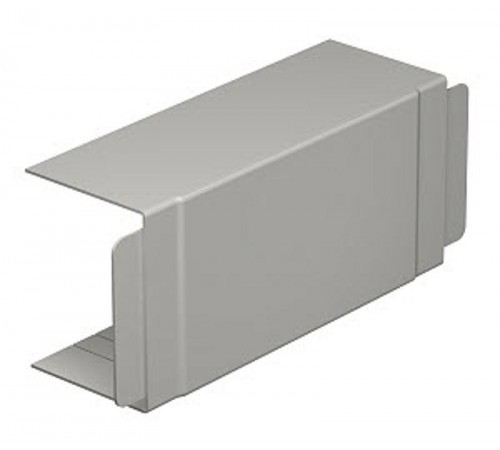 Крышка T-образной секции кабельного канала WDK 100x130 мм (ПВХ,серый) (WDK HK100130GR)  6024815  OBO Bettermann