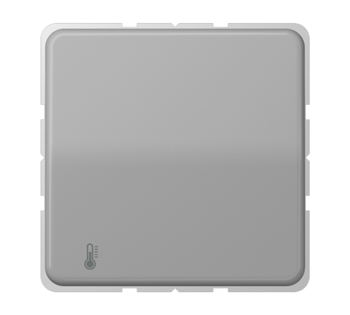 KNX-регулятор с шинным сопряжением без ручки для установки температуры; серый  CD2178ORTSGR  Jung