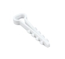 Дюбель-хомут (5х10) полипропилен белый (50шт.) EKF PROxima  plc-cd-5x10w  EKF