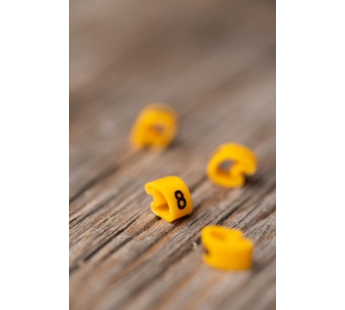 Маркер-кабельный 2,5кв.мм "8" (1000шт.) (ЕС-1) EKF PROxima  plc-KM-2.5-8  EKF