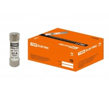 Вставка плавкая ПВЦ-С3 14х51 aR (быстродействующая) 32А  SQ0729-0052  TDM