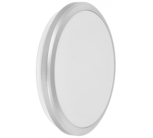 Светильник светодиодный пылевлагозащищенный для ЖКХ ДПБ 3105 24Вт IP54 4000K круг серебро  LDPB0-3105-24-4000-K01  IEK