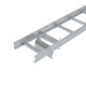 Пластина вывода кабеля для лестничных лотков осн.400 мм, горячий цинк, в комплекте с крепёжными элементами, необходимыми для монтажа  LEP40KHDZ  DKC