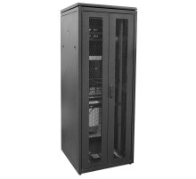 ITK LINEA N Шкаф 48U 800х1100мм дв. перф. расп. чер.  IND-LN05-48U81-P2P-RTC  ITK