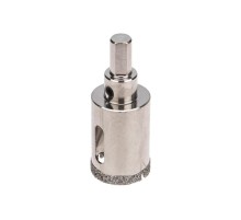 Коронка алмазная 28 мм по керамограниту с центровочным сверлом  KR-92-0009  Kranz