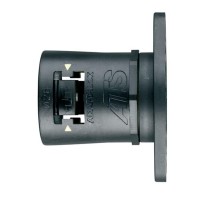 Фланец AT16/FL/A/BLY, прямой поворотный, полиамид 66/эластомер, черный/желтый, d16, 10 шт. в пачке  7TCA296170R0092  ABB