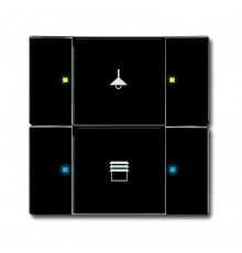 6126/02-81-500 Сенсор 2/4-кл. многофункциональный, антарцит  6116-0-0206  2CKA006116A0206  ABB