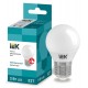 Лампа светодиодная LED 3Вт Е27 220В 4000К G45 шар  LLE-G45-3-230-40-E27  IEK