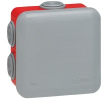 Коробка распределительная Plexo IP55 80х80х45мм сер.  092015  Legrand