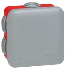 Коробка распределительная Plexo IP55 80х80х45мм сер.  092015  Legrand