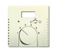 Плата центр. (накладка) для мех. терморегулятора (термостата) 1095 UTA, 1096 UTA, серия solo/future, сл. кость  1710-0-3723   2CKA001710A3723  ABB