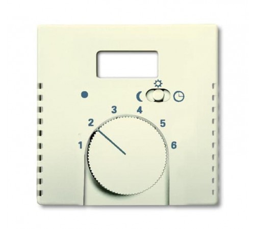 Плата центр. (накладка) для мех. терморегулятора (термостата) 1095 UTA, 1096 UTA, серия solo/future, сл. кость  1710-0-3723   2CKA001710A3723  ABB