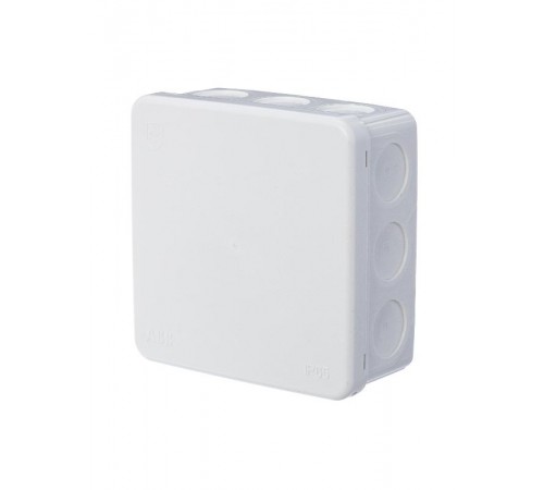 Коробка распределительная квадратная 104х104 мм, IP 55, белая  AP10  2TKA140002G1  ABB