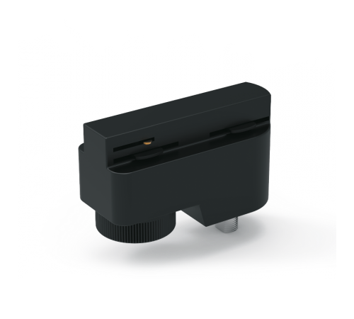 Адаптер питания для подключения светильников к трековой системе к сети черный  TR122  Gauss