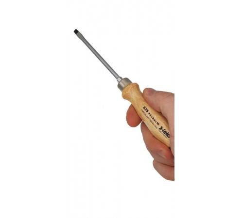 Отвертка с деревянной рукояткой ударная SL 4,5Х0,8  33504590  Felo