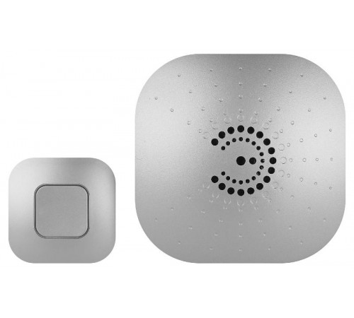 Звонок  ЭРА BIONIC Silver беспроводной  Б0017749  ЭРА