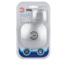 Звонок  ЭРА BIONIC Silver беспроводной  Б0017749  ЭРА