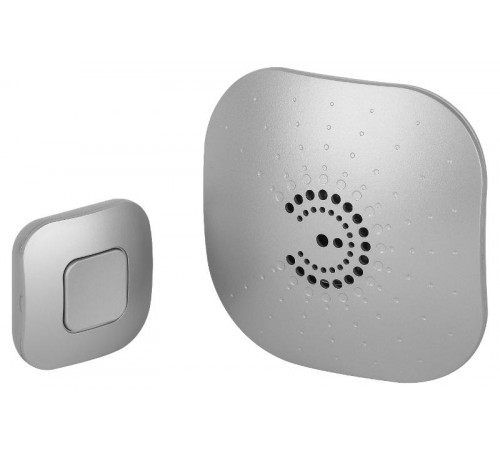 Звонок  ЭРА BIONIC Silver беспроводной  Б0017749  ЭРА