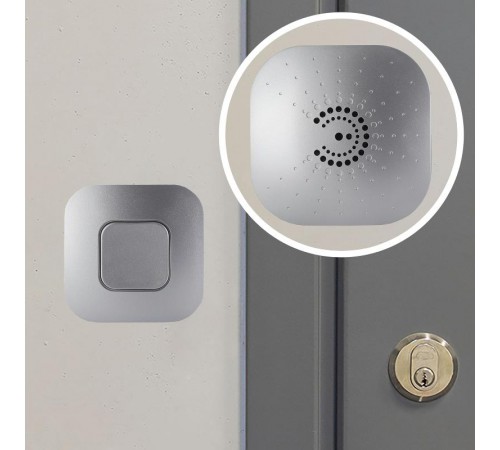 Звонок  ЭРА BIONIC Silver беспроводной  Б0017749  ЭРА