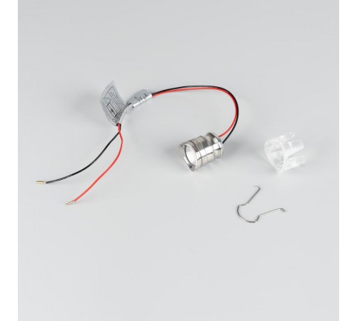 Светильник ALT-LODESTAR-HANDRAIL-R27-1.5W Day4000 (GR, 30x60 deg, 12-24V) (Arlight, IP67 Металл, 3 года)  052579  Arlight