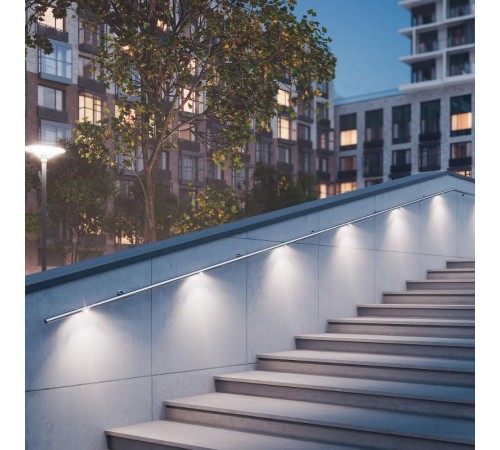 Светильник ALT-LODESTAR-HANDRAIL-R27-1.5W Day4000 (GR, 30x60 deg, 12-24V) (Arlight, IP67 Металл, 3 года)  052579  Arlight