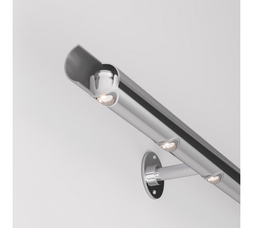 Светильник ALT-LODESTAR-HANDRAIL-R27-1.5W Day4000 (GR, 30x60 deg, 12-24V) (Arlight, IP67 Металл, 3 года)  052579  Arlight