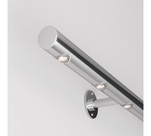 Светильник ALT-LODESTAR-HANDRAIL-R27-1.5W Day4000 (GR, 30x60 deg, 12-24V) (Arlight, IP67 Металл, 3 года)  052579  Arlight