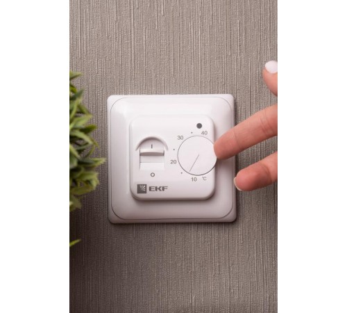Термостат для теплых полов механический 16 A 230В Basic  mtt-2  EKF