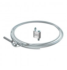 Подвес тросовый QWT AS 2 2M G с рым-болтом М6 и фиксатором, 2,0х2000 мм ( QWT AS 2 2M G )  1450526  OBO Bettermann