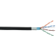 Каб. в. п. F/UTP кат. 5E 4х2х24AWG solid LSZH/LDPE чер.  LC3-C5E04-389  ITK