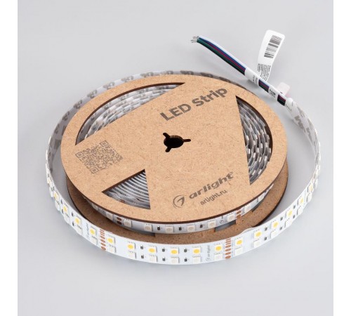 Лента светодиодная RT-B144-19mm 24V RGBW-Warm (32 W/m, IP20, 5060, 5m) (arlight, Открытый)  012327(2)  Arlight