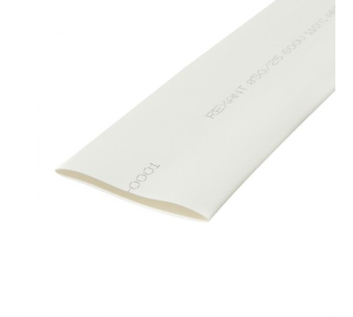 Термоусадочная трубка 50,0/25,0 мм, белая, упаковка 10 шт. по 1 м  25-0001  REXANT