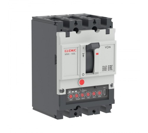 Авт. выкл. YON pro MNX160L 3P 160A 70kA при AC415V расц. ETS  MNX160L3PETS0160  DKC
