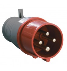 Вилка 014 3Р+РЕ 16А 380В IP44  PSR02-016-4  IEK