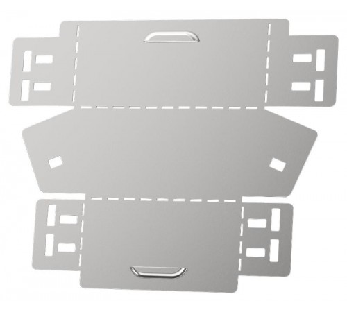 ESCA 3 Поворот 45град 80х80-0,6  ES3-PG-45-080-080-06  IEK