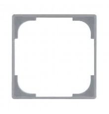 ABB Basic 55 Декоративная вставка Серебристый металлик  1726-0-0223   2CKA001726A0223  ABB