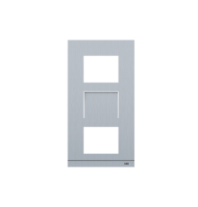 Станция вызова, видео, 1/3, без клавишного модуля, алюминий  2TMA200160A0003  ABB