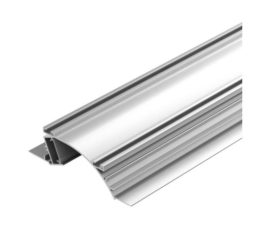 Профиль с экраном ALM-ARC-SINGLE-2000 ANOD+FROST (arlight, Алюминий)  029850  Arlight