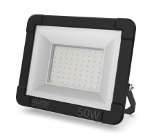 Прожектор светодиодный  50W 3350lm IP65 3000К черный  613527150  Gauss