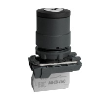 Переключатель OptiSignal D22 C5-SK-21 с ключем 2 поз пластик 1НО XB5AG21 332184 КЭАЗ