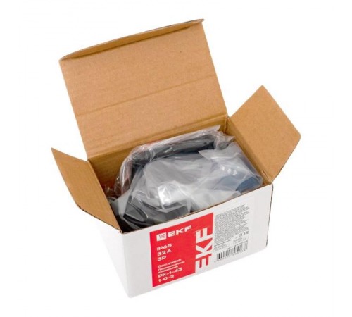 Переключатель кулачковый ПК-1-43 63А 3P "1-0-2" IP65  pk-1-43-63-65  EKF