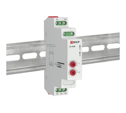 Реле времени RT-SBB (импульс при включении) 12-240В EKF PROximart-sbb-12-240EKF