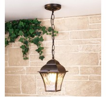 Светильник садово-парковый Apus H черное золото (GL 1009H) подвесной  a043115  Elektrostandard