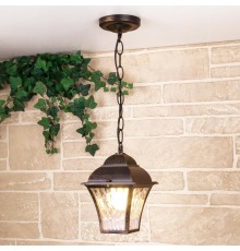 Светильник садово-парковый Apus H черное золото (GL 1009H) подвесной  a043115  Elektrostandard