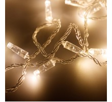 Светодиодная гирлянда ARD-STRING-CLASSIC-10000-CLEAR-100LED-STD WARM (230V, 7W)  025779  Arlight