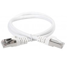Коммутационный шнур кат. 5Е FTP LSZH 15м белый  PC08-C5EFL-15M  ITK