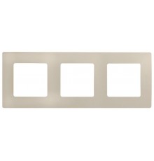 Etika Слоновая кость Рамка 3-ая  672513  Legrand