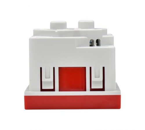 PRIMER РКС-20-32-П-45 Розетка 45град з/к з/ш в/з красная  PR-KK40D-RSZH-2-2-45-K04  IEK